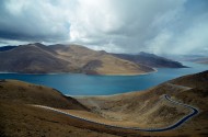 西藏羊湖风景图片_11张