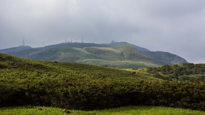 点击大图看下一张：台湾阳明山风景图片