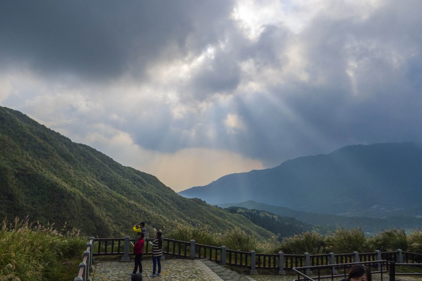 点击大图看下一张：台湾阳明山风景图片