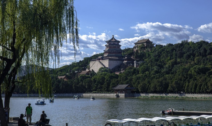 点击大图看下一张：北京颐和园风景图片