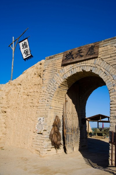 点击大图看下一张:银川西部影视城图片