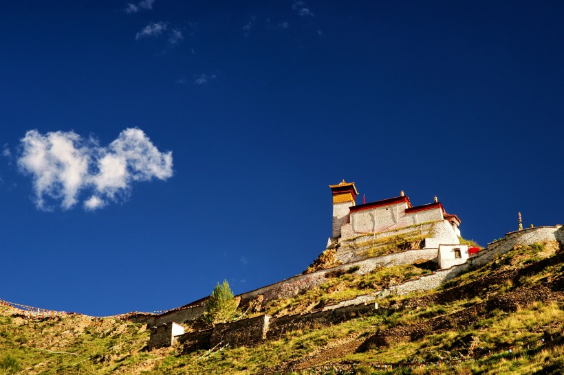 点击大图看下一张：西藏雍布拉康图片