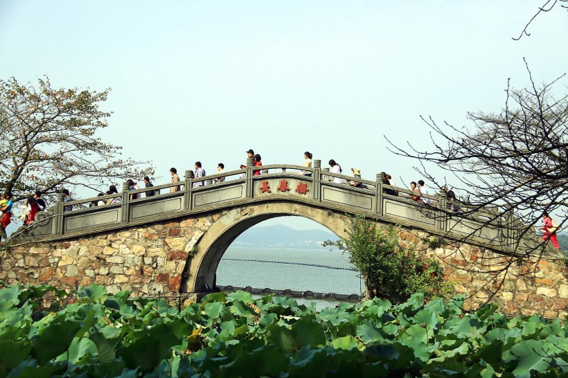 点击大图看下一张：江苏无锡鼋头渚风景图片