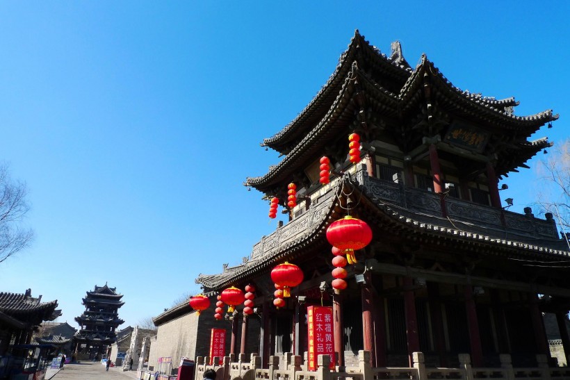 点击大图看下一张:山西榆次老城风景图片