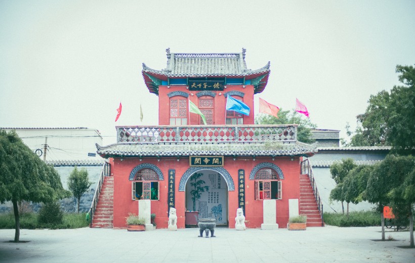 点击大图看下一张：河北赵县赵州桥古建筑风景图片