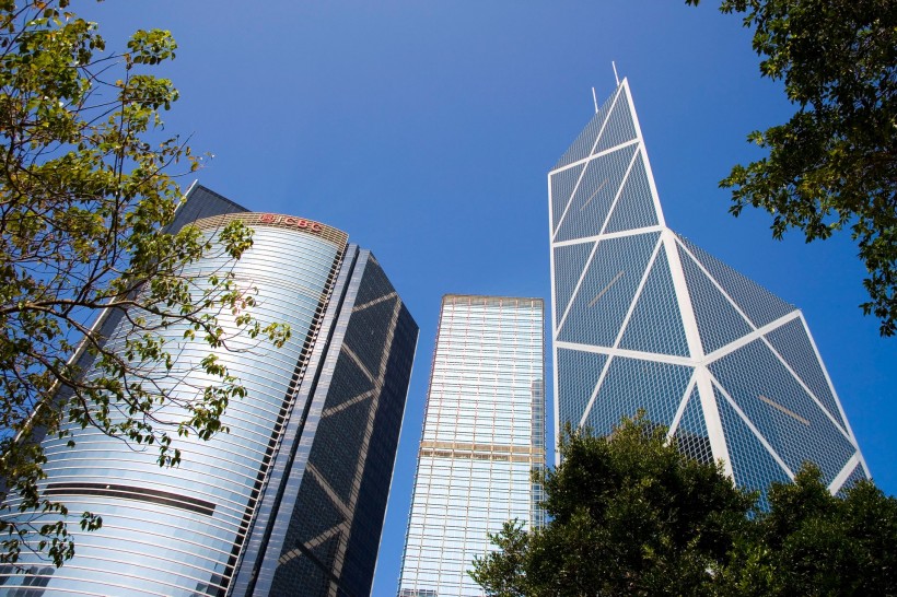 点击大图看下一张：香港中银大厦图片