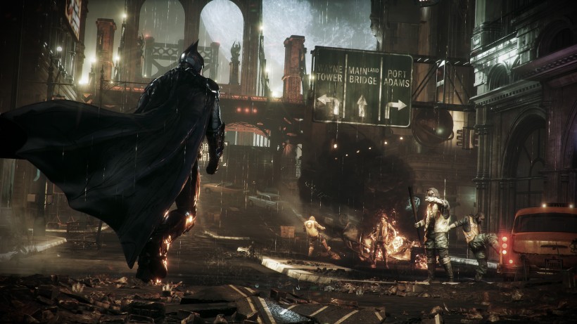 点击大图看下一张：《蝙蝠侠：阿甘骑士》宣传图片