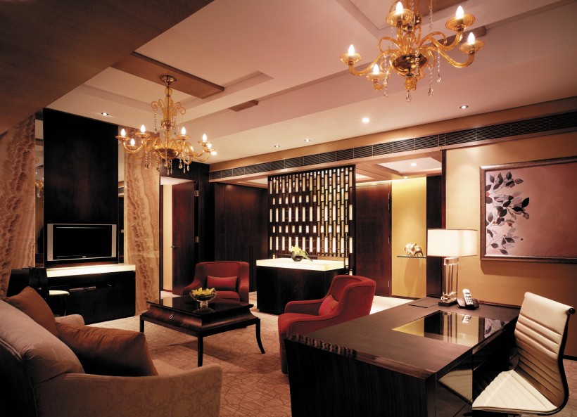点击大图看下一张：北京香格里拉饭店客房图片