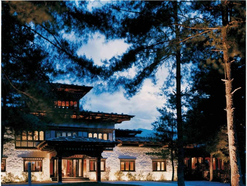 点击大图看下一张：不丹帕罗酒店图片