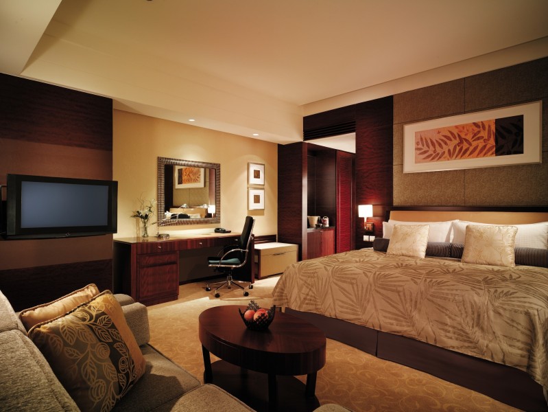 点击大图看下一张：成都香格里拉大酒店客房图片