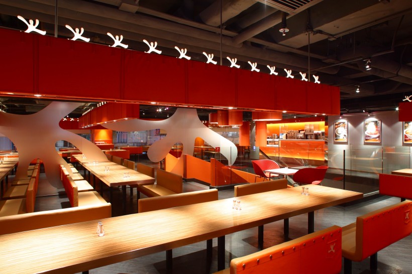 点击大图看下一张：大快活快餐店图片