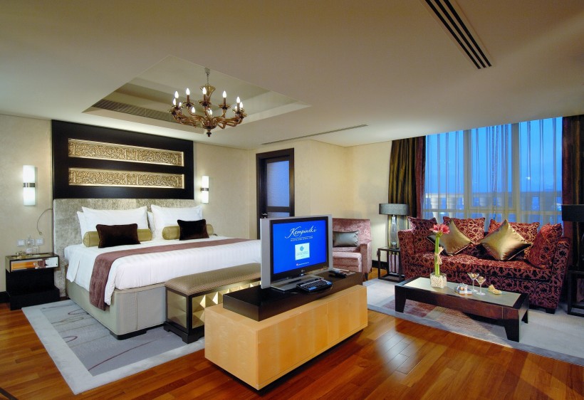 点击大图看下一张：迪拜凯宾斯基酒店装潢图片