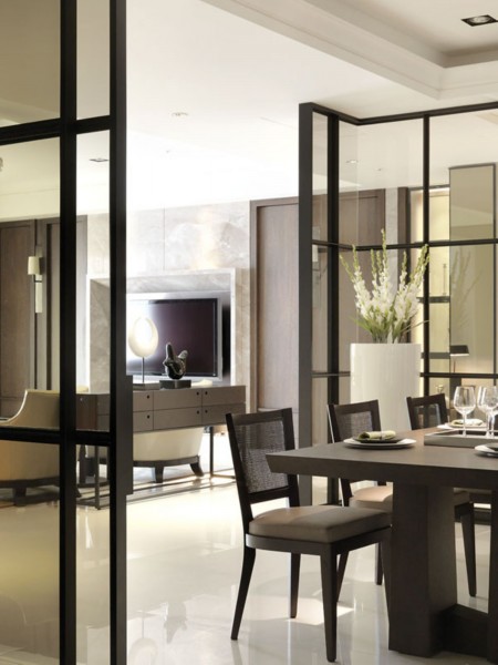 点击大图看下一张:东方花广黄宅室内设计图片