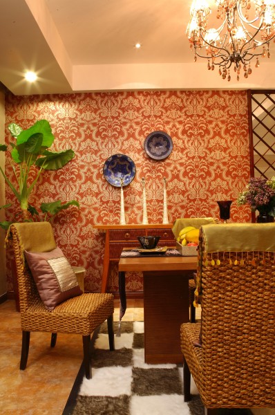 点击大图看下一张：东南亚风格室内设计图片