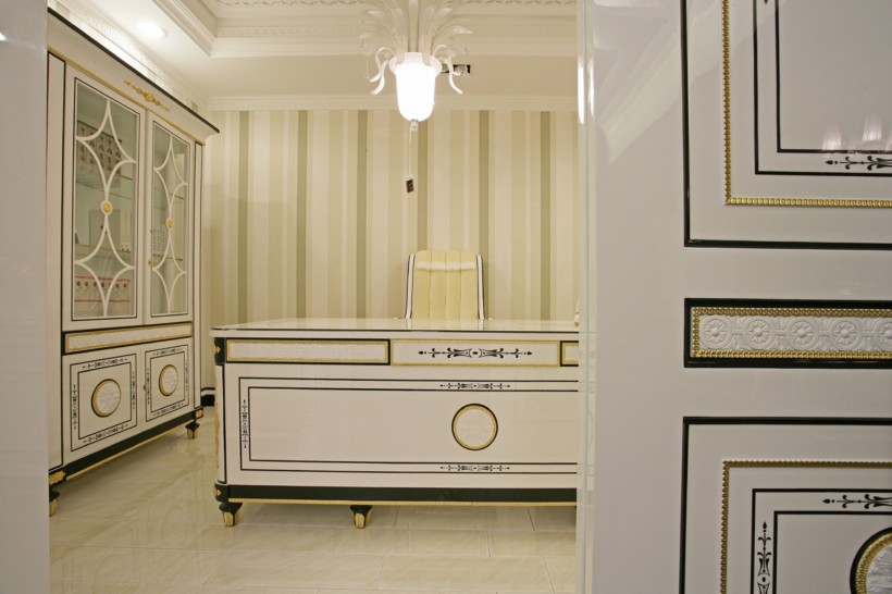 点击大图看下一张：梵豪森五宅样品房-海伦皇宫室内设计图片