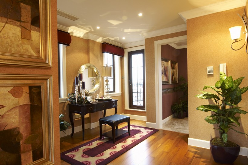 点击大图看下一张：复古别墅设计图片