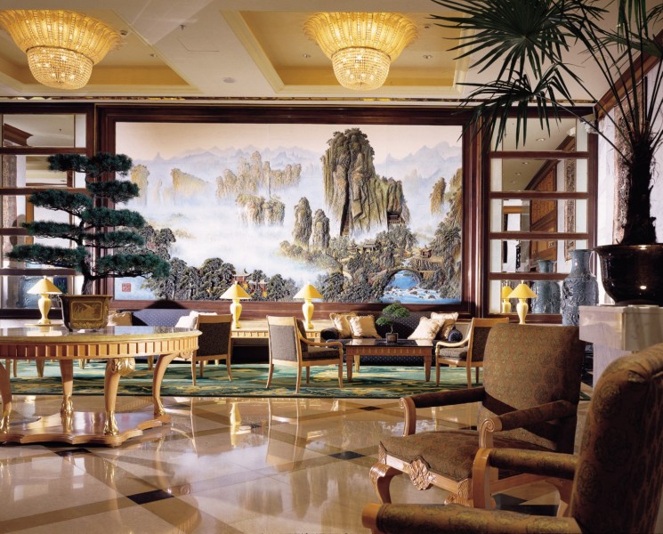 点击大图看下一张：杭州香格里拉饭店会议厅图片