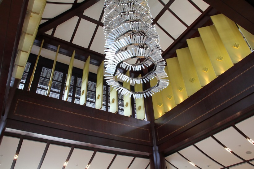 点击大图看下一张：杭州西子湖四季酒店装潢图片