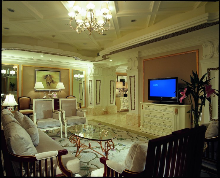 点击大图看下一张：锦江酒店-姜峰室内设计作品图片