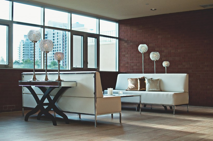 点击大图看下一张：时尚舒适的客厅沙发图片