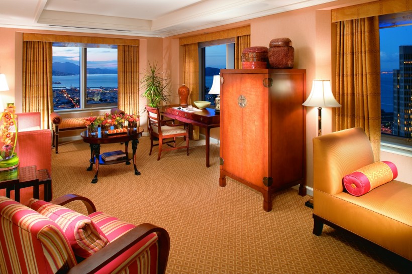 点击大图看下一张：美国旧金山文华东方酒店图片