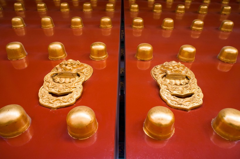 点击大图看下一张：明清时期各种门的图片