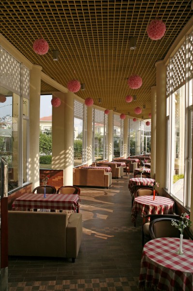 点击大图看下一张:南航碧花园销售会所-陈维室内设计作品图片