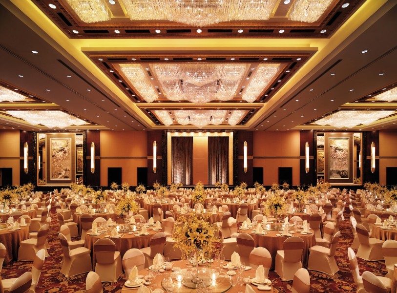 点击大图看下一张：宁波香格里拉大酒店宴会图片
