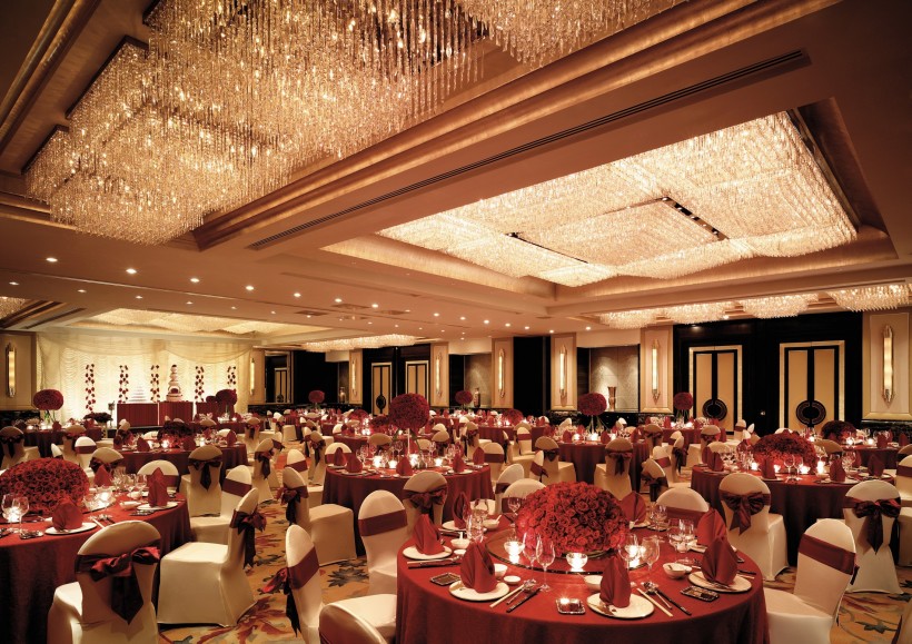点击大图看下一张：宁波香格里拉大酒店宴会图片