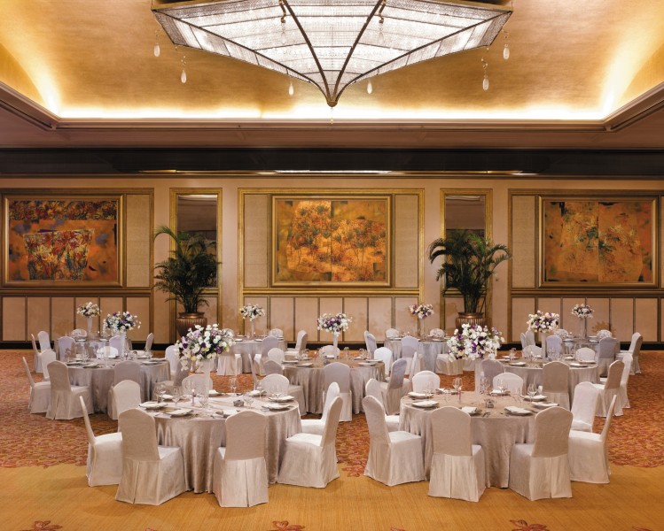 点击大图看下一张：青岛香格里拉酒店宴会图片