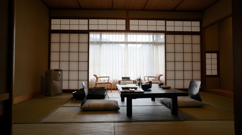 点击大图看下一张：日式风格室内装修图片