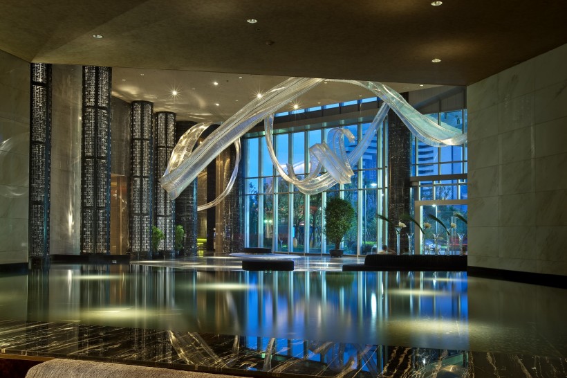 点击大图看下一张：上海浦东洲际酒店图片