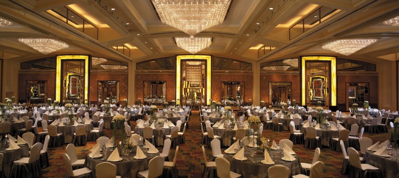点击大图看下一张：北京嘉里中心酒店宴会厅图片