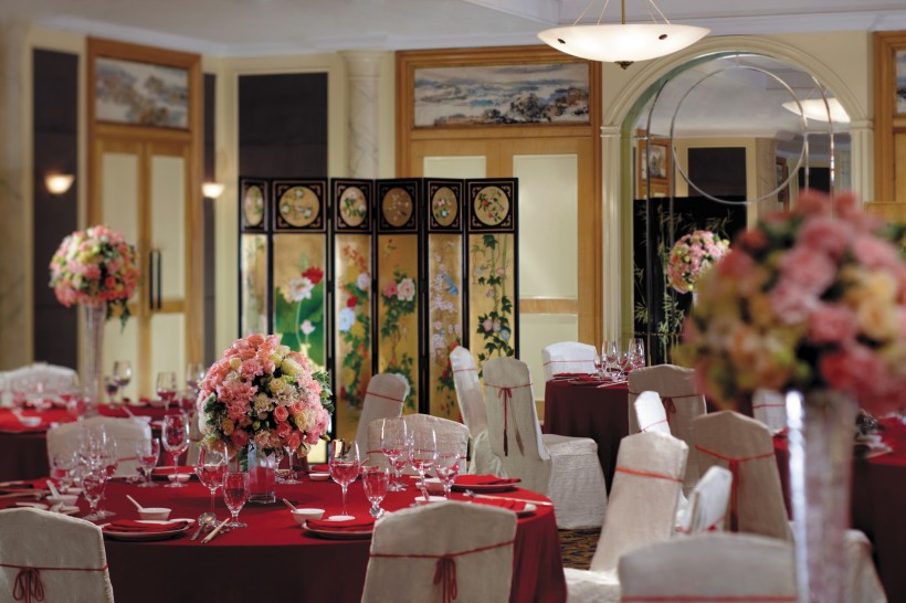 点击大图看下一张：深圳香格里拉大酒店宴会厅图片
