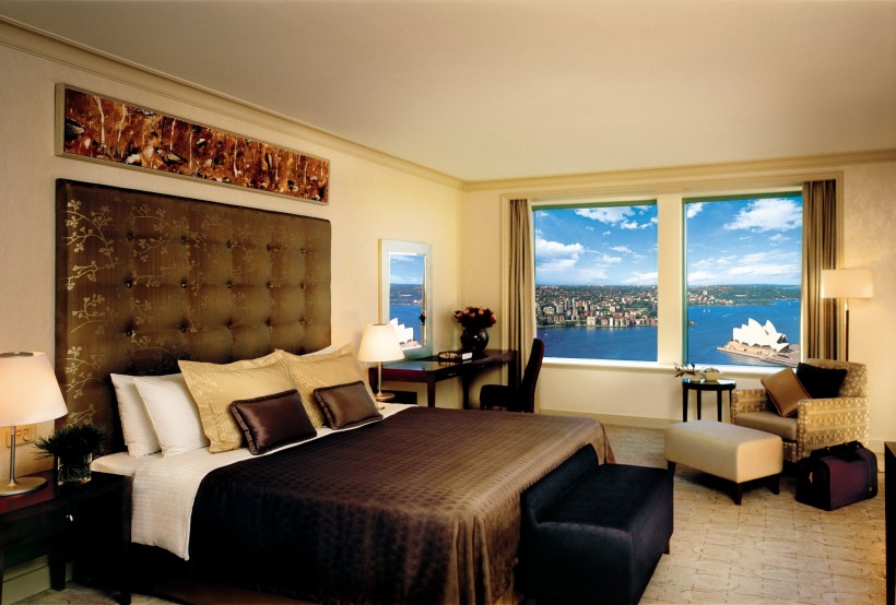 点击大图看下一张：悉尼香格里拉大酒店客房图片