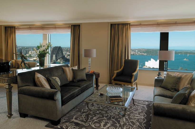点击大图看下一张：悉尼香格里拉大酒店客房图片