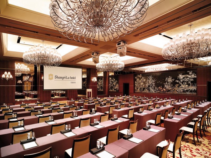 点击大图看下一张：东京香格里拉大酒店会议厅图片