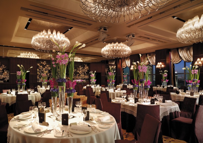 点击大图看下一张：东京香格里拉大酒店宴会厅图片