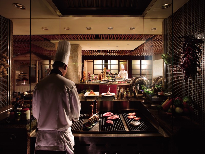 点击大图看下一张：中山香格里拉酒店餐厅图片