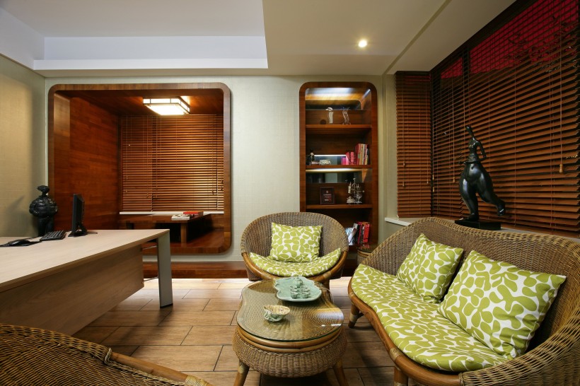 点击大图看下一张：汕头市伊诺设计新公司室内设计作品图片