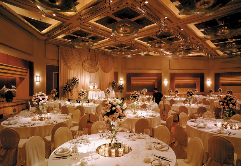 点击大图看下一张：台北香格里拉远东国际大饭店宴会厅图片