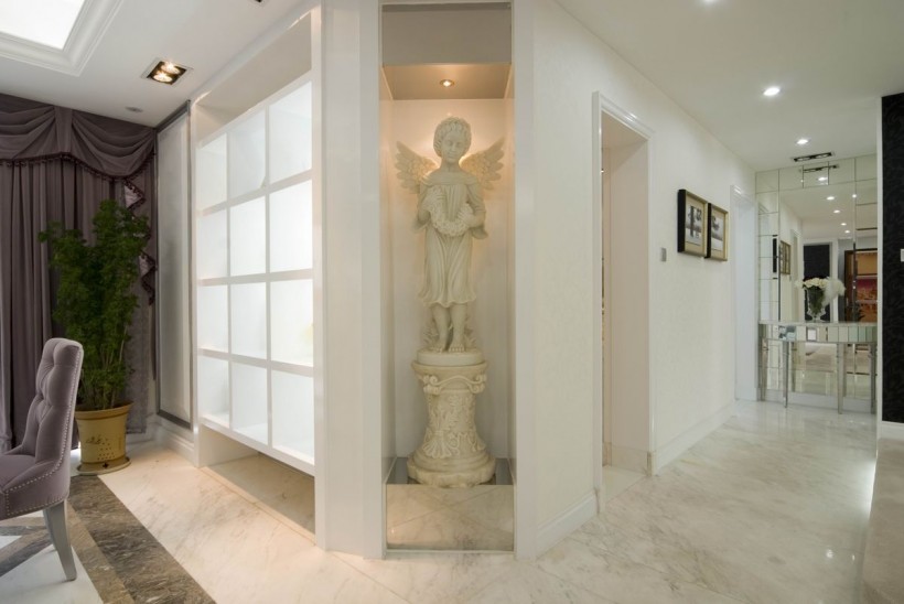 点击大图看下一张:台湾后现代风格样板图片