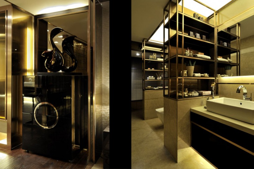 点击大图看下一张：天宝物华后现代样板房1图片