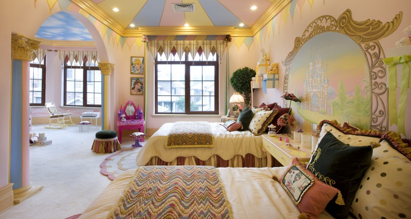 点击大图看下一张：舒适的卧室家居设计图片