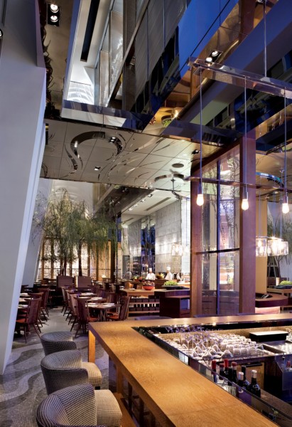 点击大图看下一张：现代风格餐厅-世纪100餐厅图片