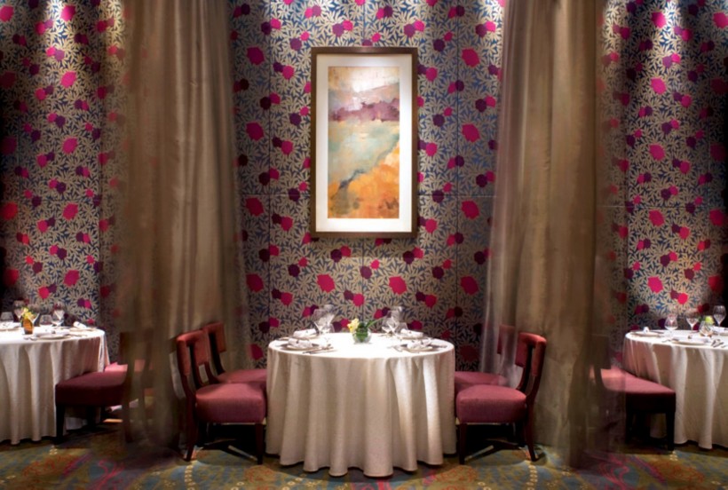 点击大图看下一张：星丽中餐厅装潢设计图片