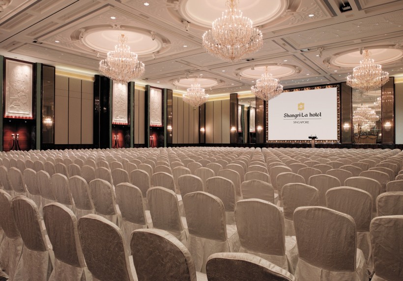 点击大图看下一张：新加坡香格里拉大酒店会议厅图片