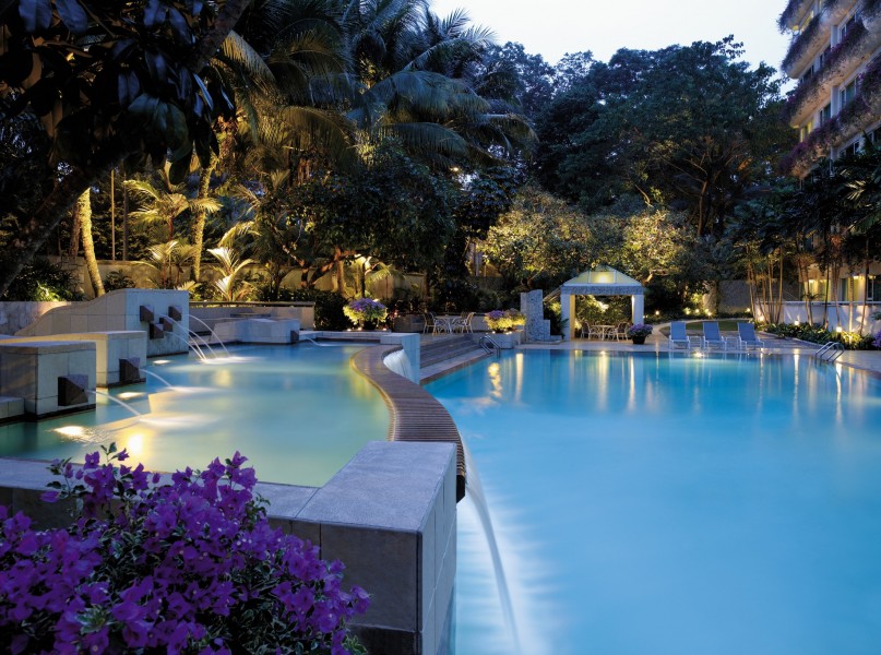 点击大图看下一张：新加坡香格里拉大酒店休闲图片