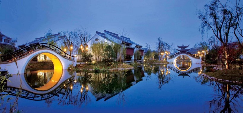 点击大图看下一张：中国杭州西溪悦榕庄图片