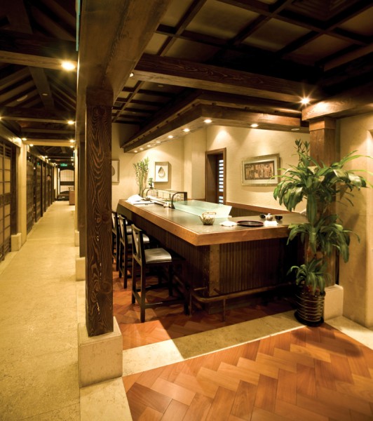 点击大图看下一张：旬彩日本餐厅-室内装修设计图片
